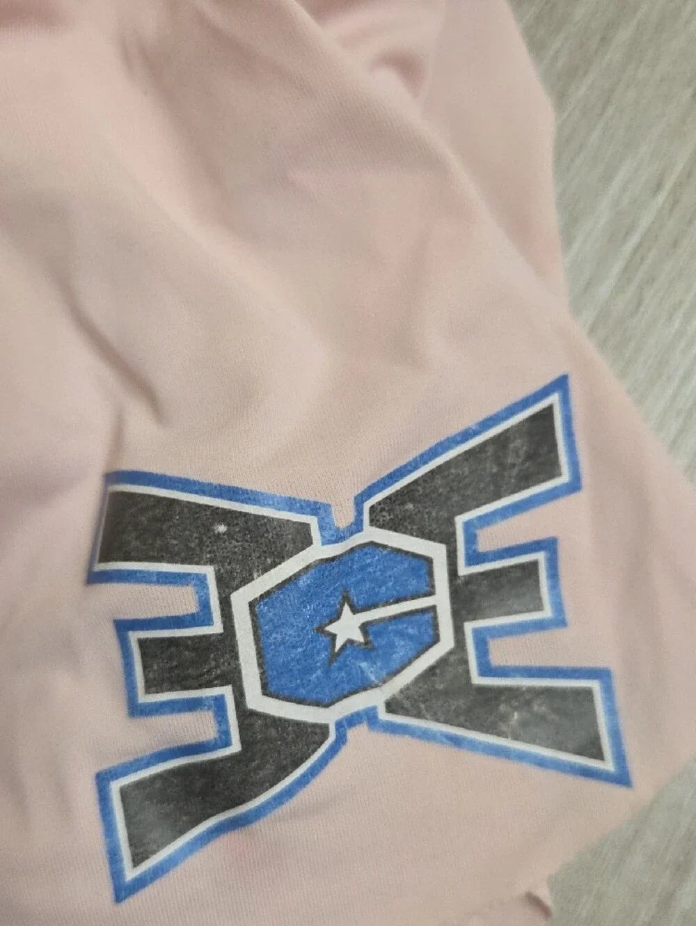 Girl's Light Pink Athletic Shorts with Drawstring